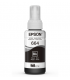 Botella de tinta EPSON T664120, color negro, contenido 70ml.
