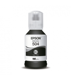 BOTELLA DE TINTA EPSON T504120 COLOR NEGRO 127ML PARA EPSON L4160