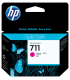 Cartucho de tinta HP CZ131 (711), color magenta, contiene 29ml.