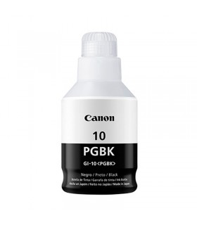BOTELLA DE TINTA CANON GI-10PGBK/ COLOR NEGRO / 70ML