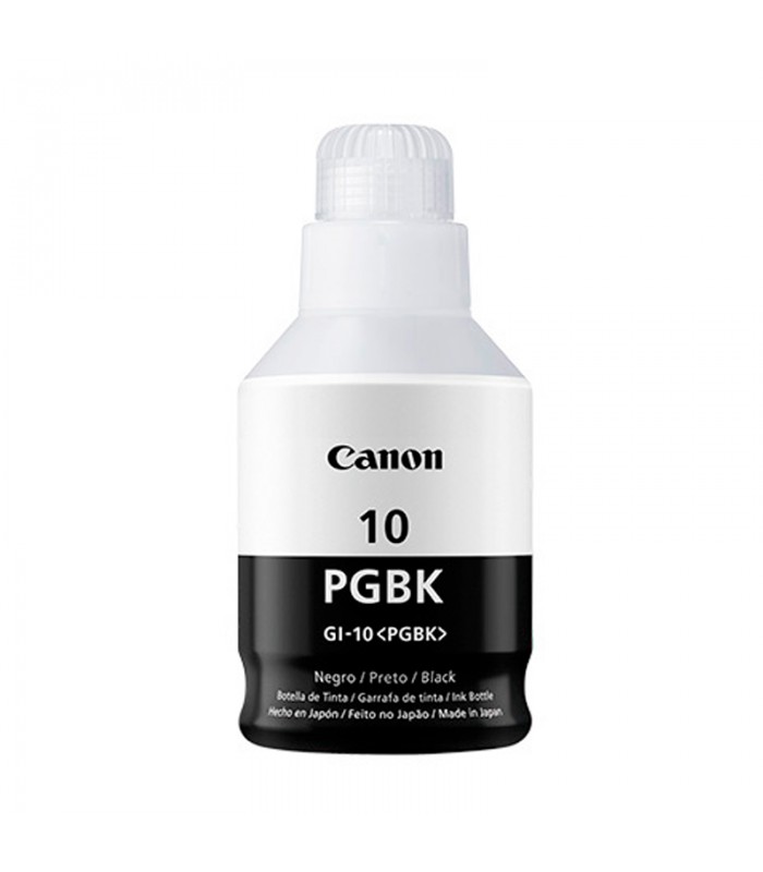 BOTELLA DE TINTA CANON GI-10PGBK/ COLOR NEGRO / 70ML