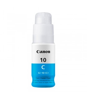 BOTELLA DE TINTA CANON GI-10C / COLOR CYAN / 70ML