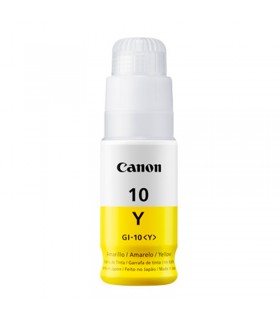 BOTELLA DE TINTA CANON GI-10Y/ COLOR AMARILLO / 70ML