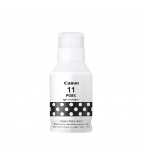 BOTELLA DE TINTA CANON GI-11PGBK / COLOR NEGRO / 135ML  PARA  PIXMA G3160 / PIXMA G2160