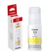 BOTELLA DE TINTA CANON GI-11Y / COLOR AMARILLO / 70ML  PARA PIXMA G3160 / PIXMA