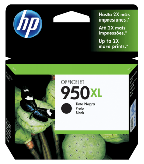 Cartucho de tinta HP CN045AL (950XL), color negro, contiene 53ml