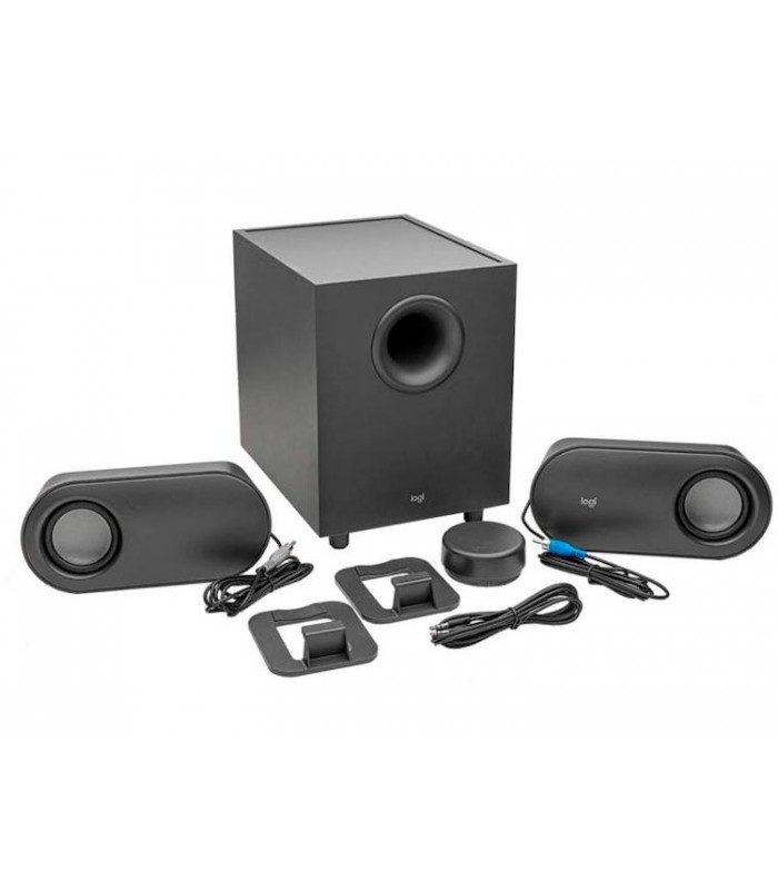 PARLANTE LOGITECH Z407 BLUETOOTH 5.0 BLACK 40W/80W (980-001347)